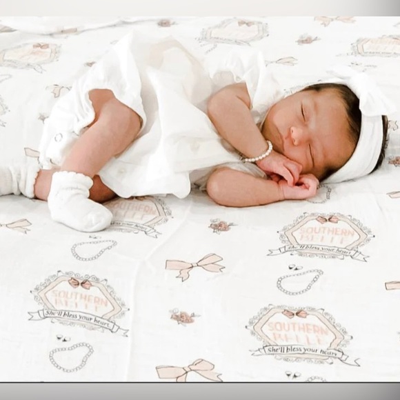 Bamboo Southern Belle Bamboo Muslim Swaddle - Picture 3 of 8